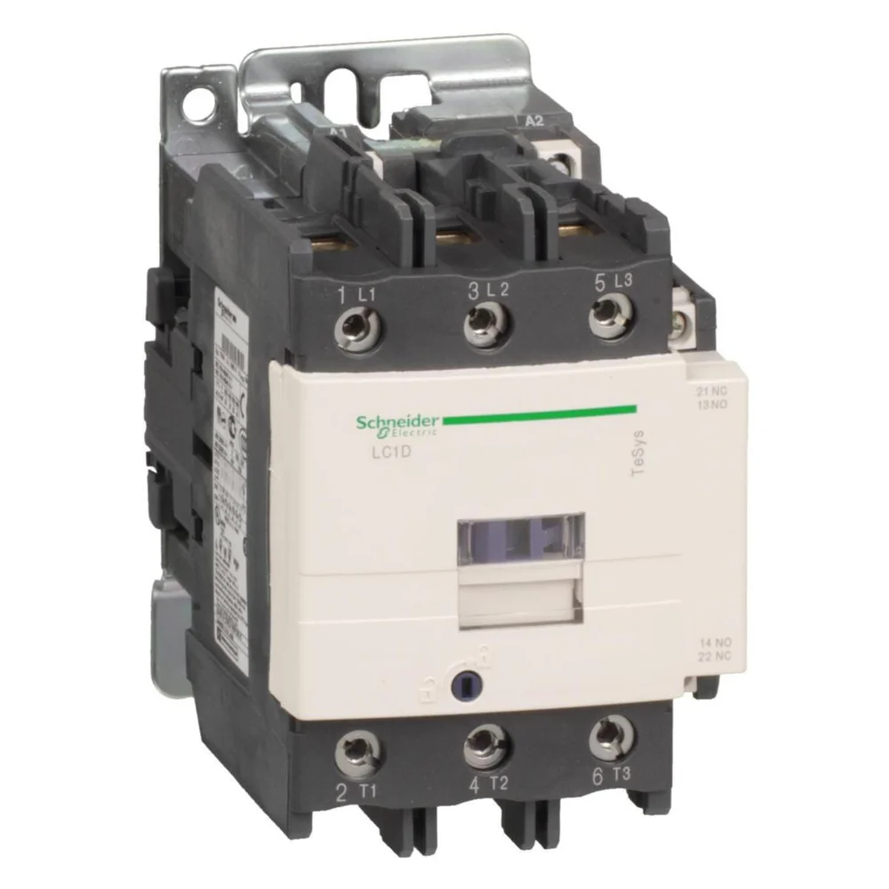 Schneider Electric Kontaktor, TeSys D, 3 poler, AC3 95 A, 230VAC v:3282071 Schneider Electric Kontaktor, TeSys D, 3 poler, AC3 95 A, 230VAC v:3282071