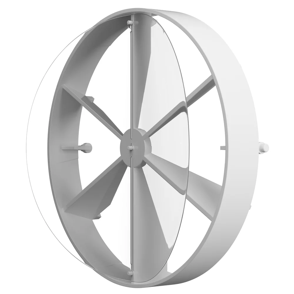 Tilbakeslagsspjeld fbd ø125 plast v:7100559