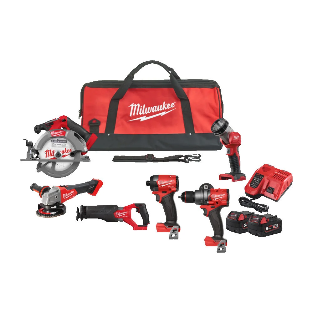 Maskinsett M18 FPP6G3-502B med tilbehør v:2715958 Maskinsett M18 FPP6G3-502B med tilbehør v:2715958