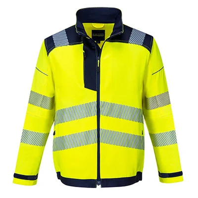 JAKKE HI-VIS PW3 GUL/MARINE - S v:9046817