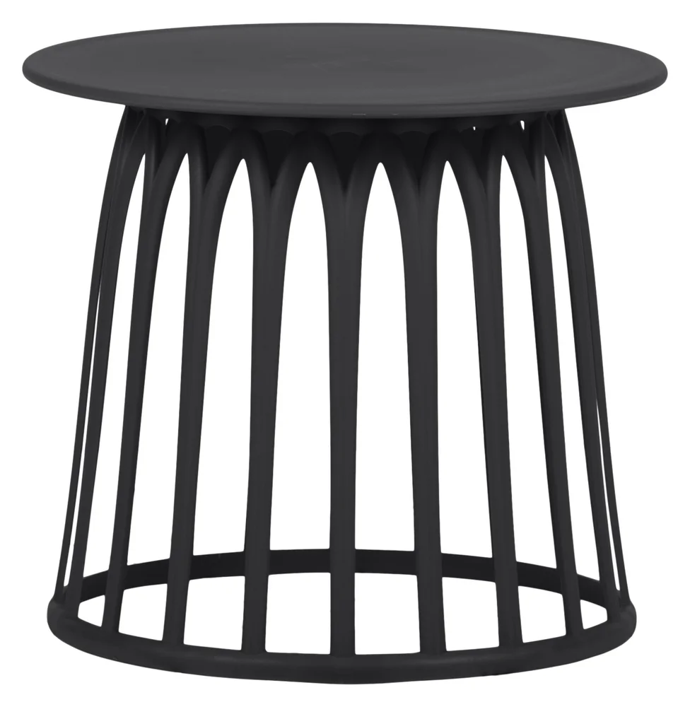 Bord og skammel i plast sort v:8340366 Bord og skammel i plast sort v:8340366