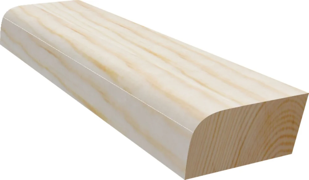 Feielist rund ubehandlet Furu 09×021 v:1043352