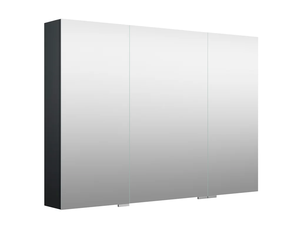 SPEILSKAP CELLO WAVE GRAFITT 100 CM v:3364796