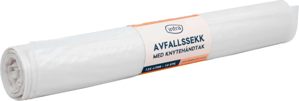 Infra avfallssekk 125 liter v:5179550 Infra avfallssekk 125 liter v:5179550