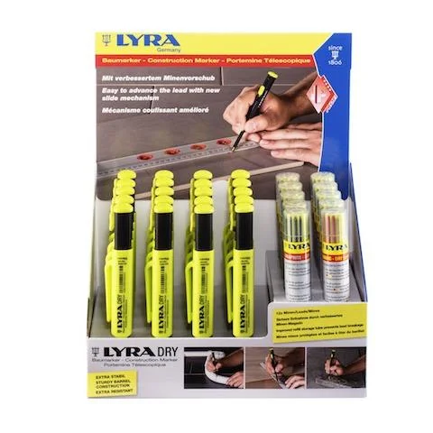 Dry Profi Display Lyra Snekkerblyant TT19407