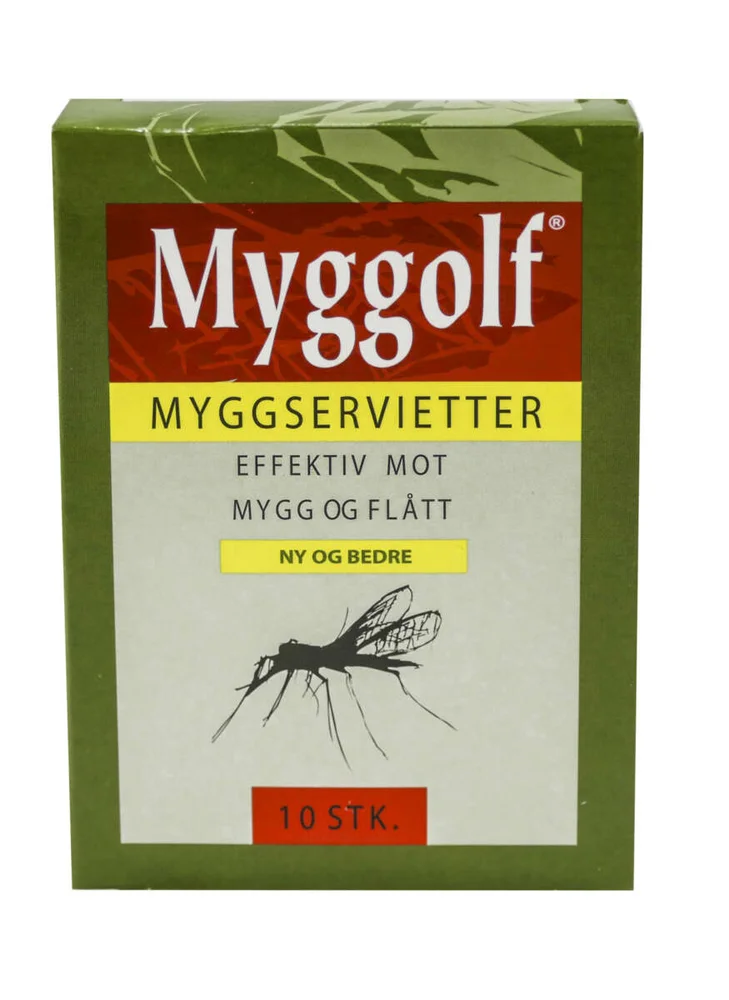 Myggolf Myggserviett insektsmiddel v:5489889