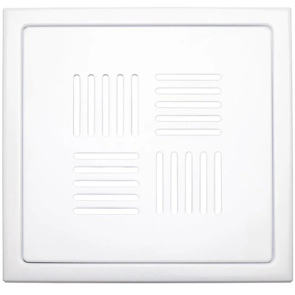 DESIGN SLUKRIST N°13 20X20CM MATT HVIT STÅL v:1469352