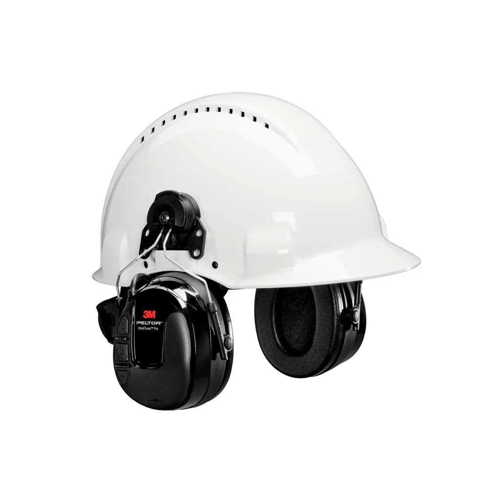 3M Peltor Hørselklokke WorkTunes Pro FM med hjelmfeste, 31 dB, HRXS220P3E v:2506425 3M Peltor Hørselklokke WorkTunes Pro FM med hjelmfeste, 31 dB, HRXS220P3E v:2506425