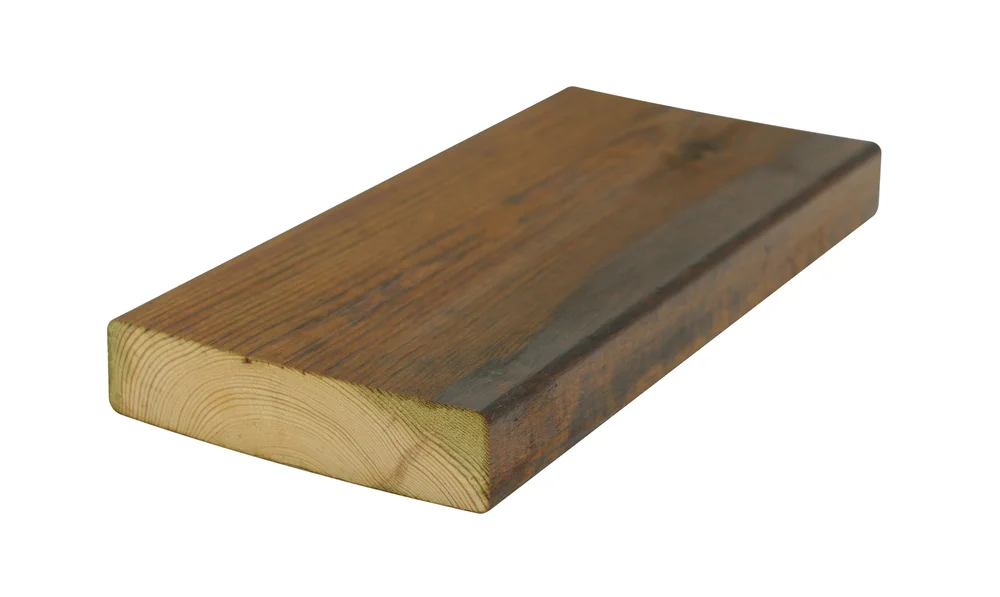 Terrassebord 28x120x4500 Royalimpregnert Brun – Alvdal Royal v:8098060