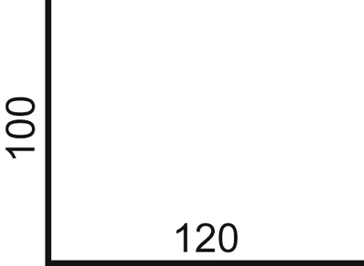 BALKONGBESLAG U/KNEKK 2M RØD v:4491229