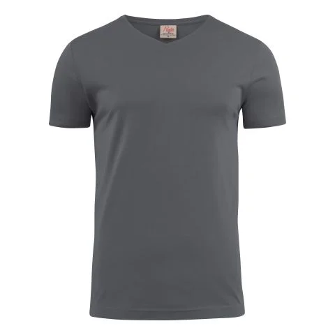 Heavy V-neck Printer T-skjorte 3120998