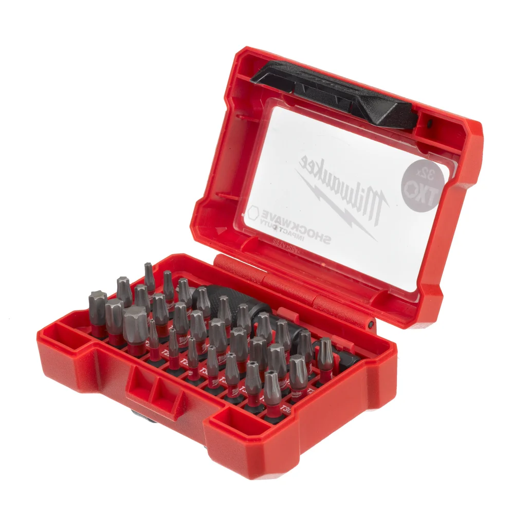 Milwaukee Bitssett Shockwave, Torx, 32 deler v:1787691