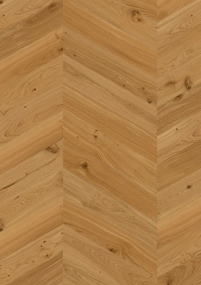 Parkett Chevron 138A Eik Animoso Børstet Oljet 14x138x611 mm v:3207937
