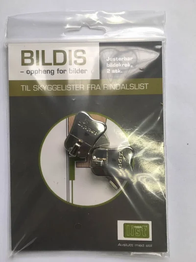 OPPHENG BILDIS 2 STK KROKER v:2918031