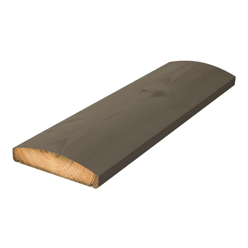 Furu 34x145x5100 altanr rund r grå rund royal v:2686340