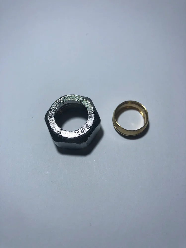 TRYKKMUTTER M/KONUS 1/2 X 15 v:2176718