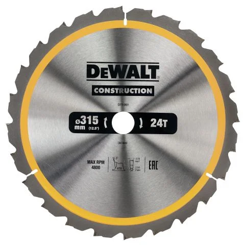 DT1961-QZ Dewalt Sirkelsagklinge 3089694