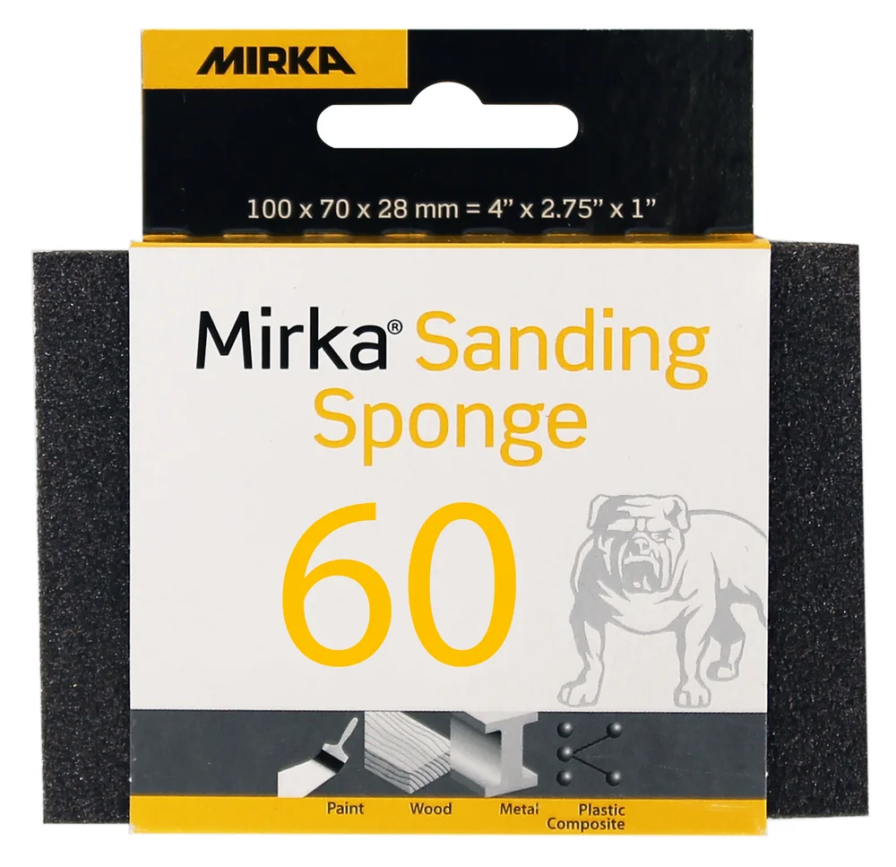 Slipesvamp 4 sider P60 – Mirka v:8012135 Slipesvamp 4 sider P60 – Mirka v:8012135