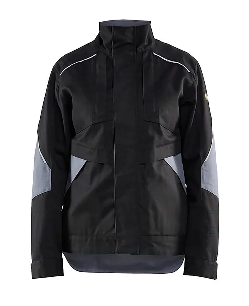 JAKKE FLAMMEHEMMENDE DAME 4071 SVART/GRÅ v:2298287