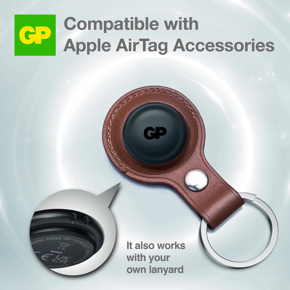 GP eTag Bluetooth Smart Tracker svart 1-pack v:5024030