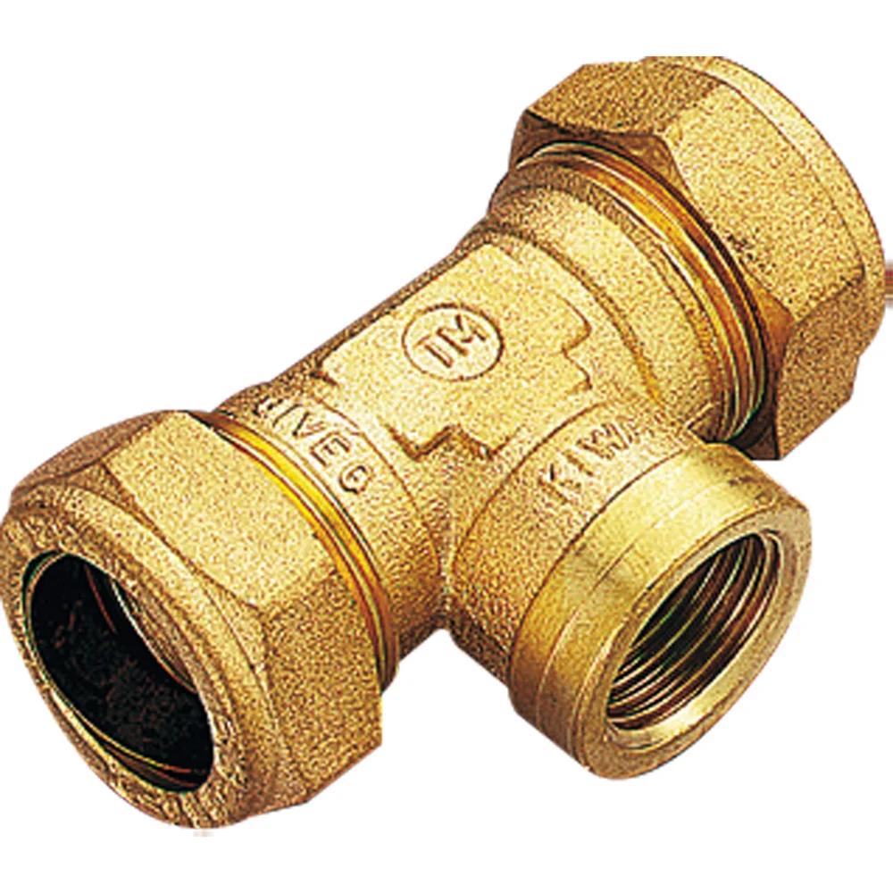 FONTA T-RØR M/MUFFE 15MM X 1/2" X 15MM PEX v:2582000 FONTA T-RØR M/MUFFE 15MM X 1/2" X 15MM PEX v:2582000