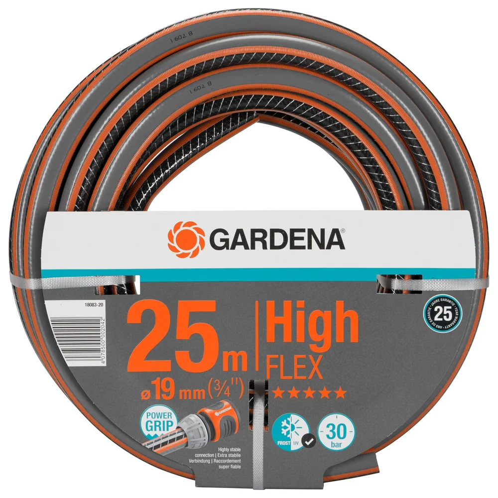 Gardena Slange Comfort HighFLEX, 19 mm (3/4"), 25 m v:3137664