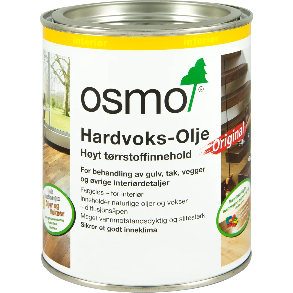 OSMO HARDVOKSOLJE 3062 0,75L MATT v:5339900