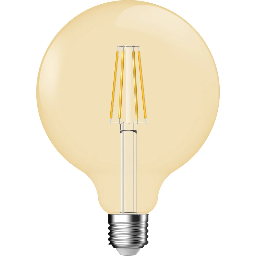 NORDLUX KLASSISK GLOBE E27 G95 5,4W, DEMPET GULL v:3786201 NORDLUX KLASSISK GLOBE E27 G95 5,4W, DEMPET GULL v:3786201