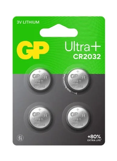 GP BATTERI GP KNAPPCELL CR2032 4-P v:7180361