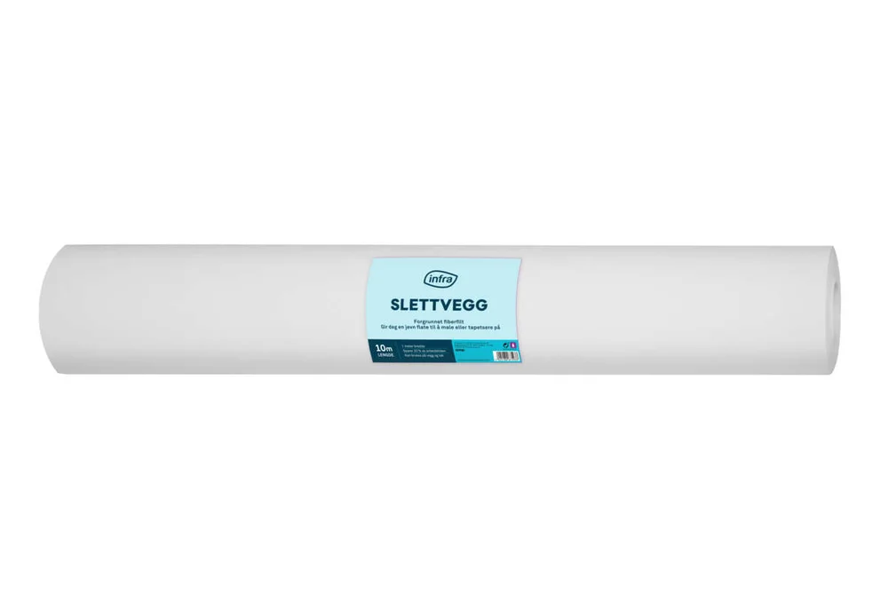 Infra slettvegg grunnet armeringsduk 10 meter v:9227834