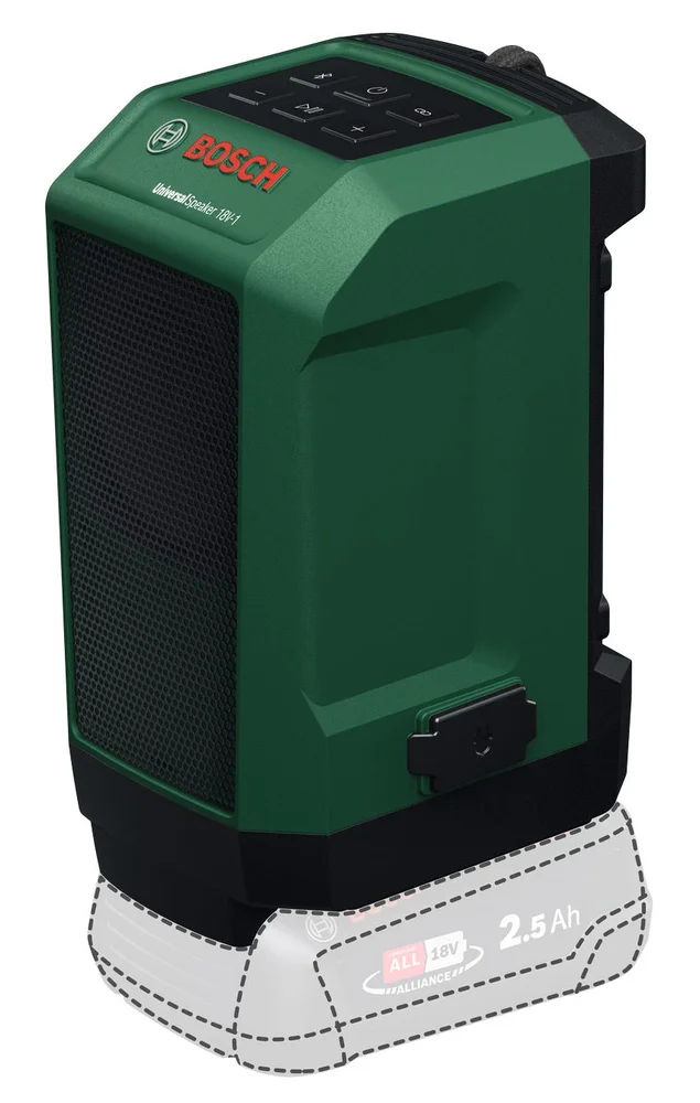 BOSCH BLUETOOTH HØYTTALER 18V-1 SOLO v:8751408