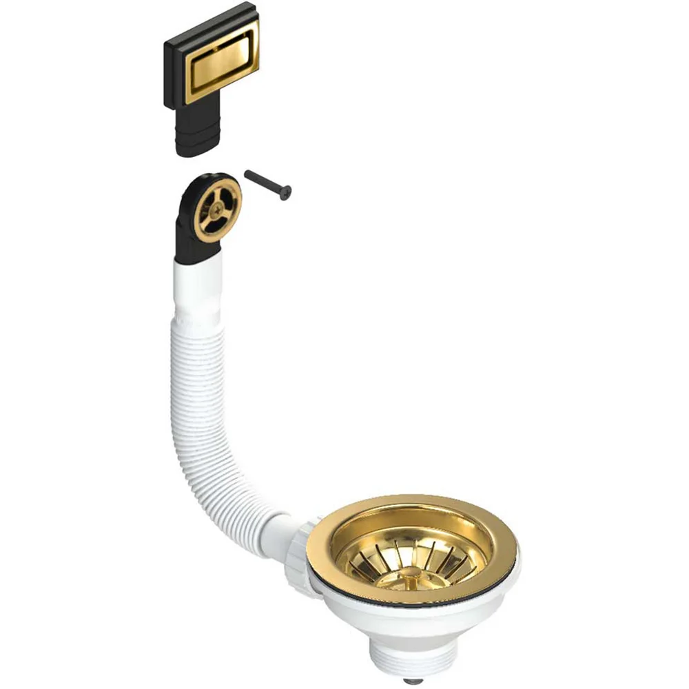LAVABO UNIVERSAL BUNNVENTIL M/OVERLØP M. LOGO PVD MESSING v:1080239 LAVABO UNIVERSAL BUNNVENTIL M/OVERLØP M. LOGO PVD MESSING v:1080239