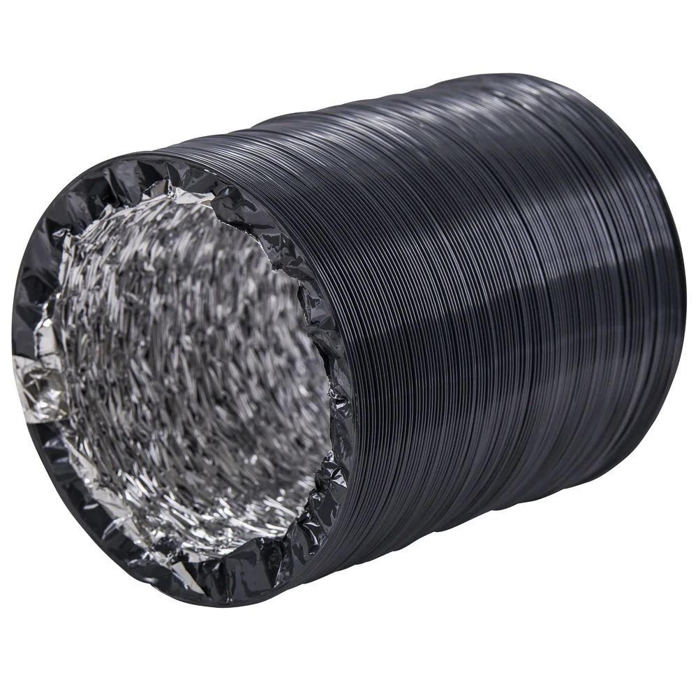 Slange 3 meter ø 125 mm mørk grå v:3586558