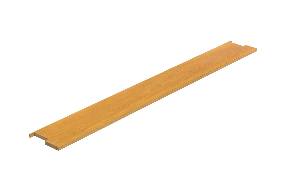 Terskel 70 cm mellomliggende flat 9 mm lakkert eik v:6318443