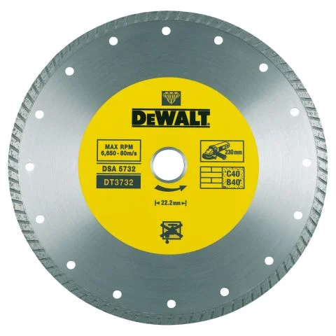 DT3732-QZ Dewalt Diamantkappeskive 4053723