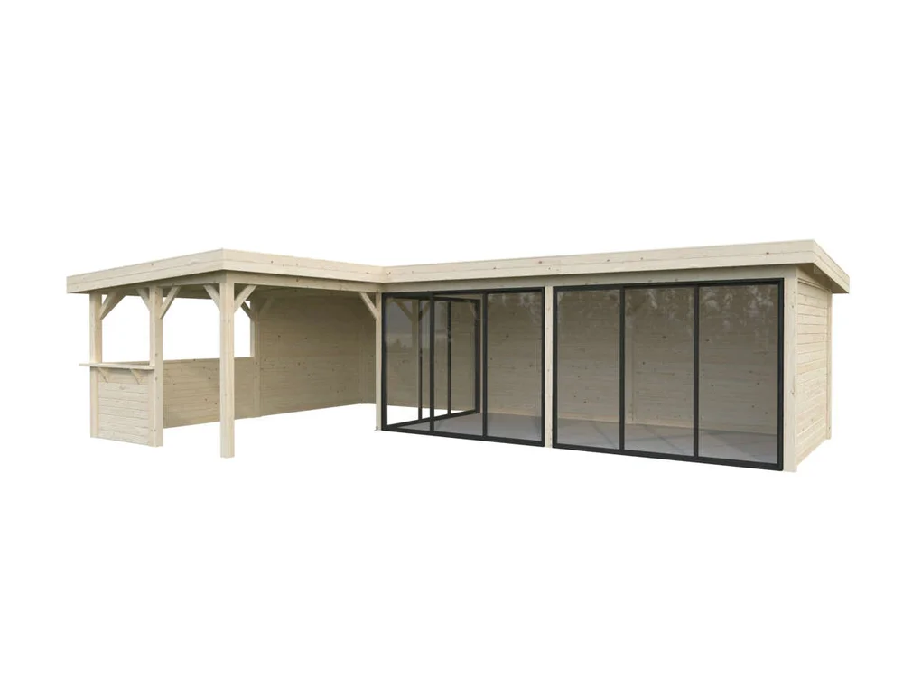 Palmako Lenna 420 hagestue 33.2 m² v:3869522