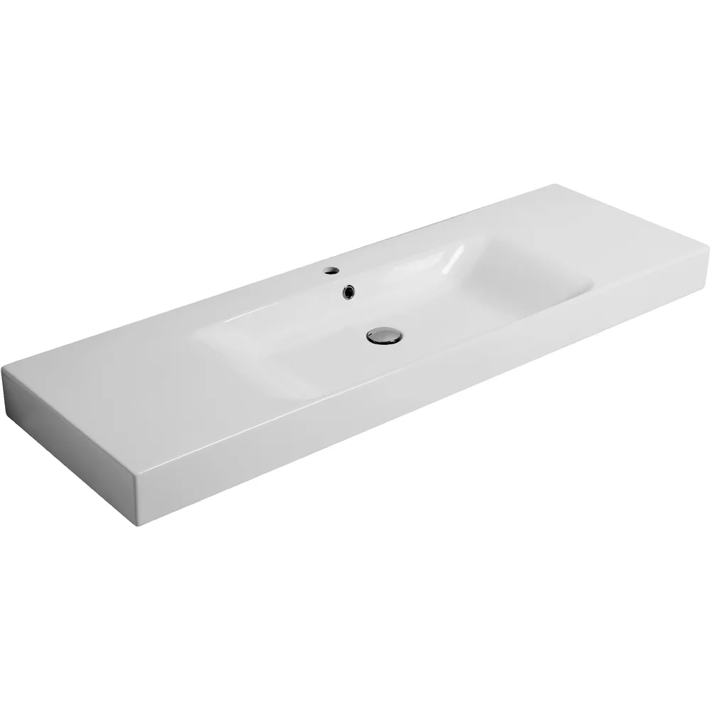 LAVABO CENTO 140 PORSELEN SERVANT HVIT v:7604866