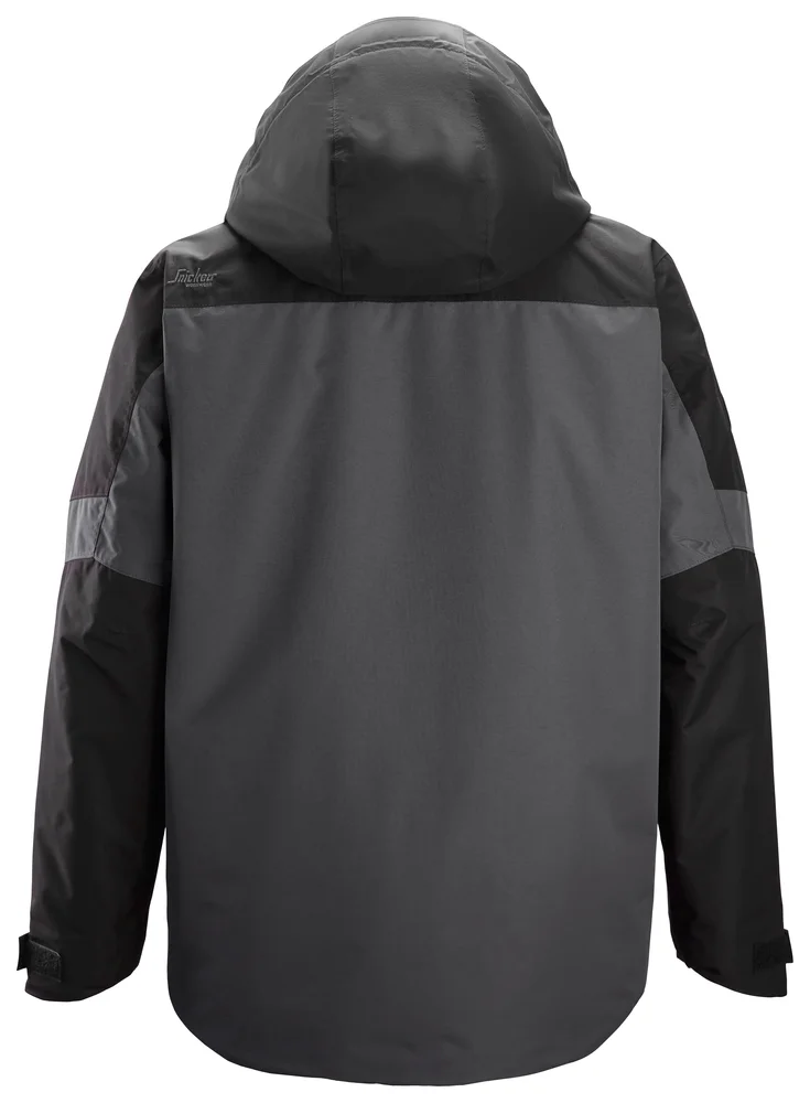 Vinterjakke mørkegrå XS polyester v:9335461