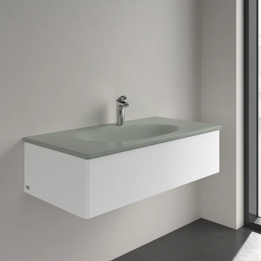 V&B ANTAO SERVANT C+ 100X50 U/OVERLØP MORNING GREEN v:8326477
