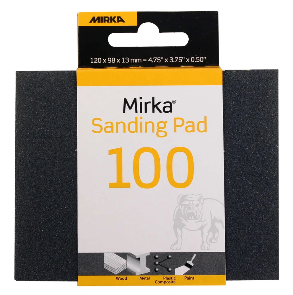 Mirka Slipesvamp 120x98x13mm 100/100 SB v:1024167