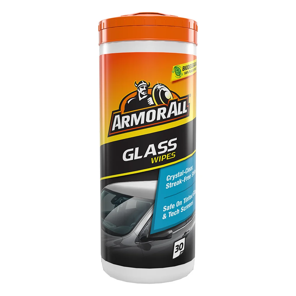 ARMOR ALL GLASS WIPES, CANNISTER 30 STK. v:6836050