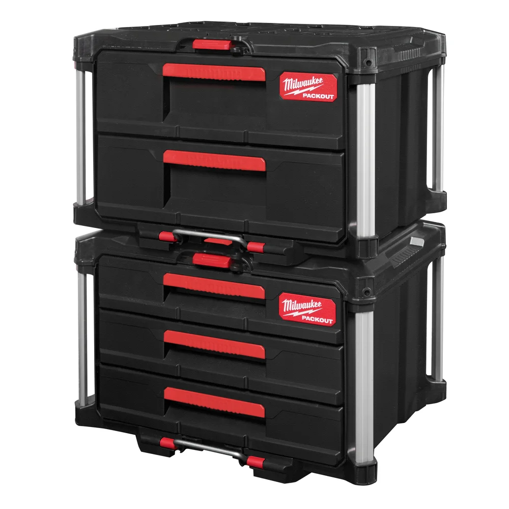 Milwaukee koffert med skuffer PACKOUT v:2755260