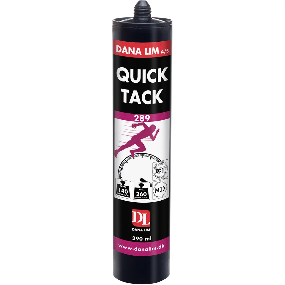 QUICK TACK 289 HVIT 290 ML v:3482611