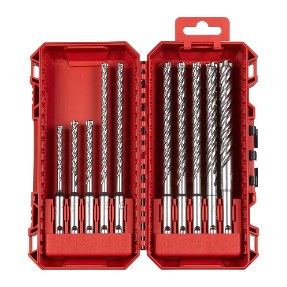 MILWAUKEE HAMMERBORSETT SDS+ MX4 PF 10P v:9359018 MILWAUKEE HAMMERBORSETT SDS+ MX4 PF 10P v:9359018