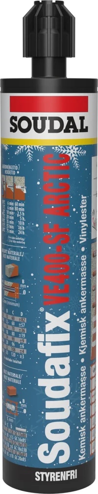 Ankermasse Soudafix Ve-400 Arctic 280ml v:3950621