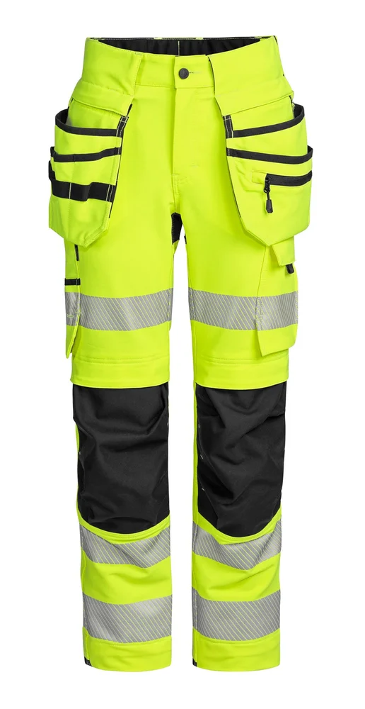 HÅNDVERKSBUKSE ELEVATE G560 DAME STRETCH KL2 GUL/SVART v:3254418 HÅNDVERKSBUKSE ELEVATE G560 DAME STRETCH KL2 GUL/SVART v:3254418