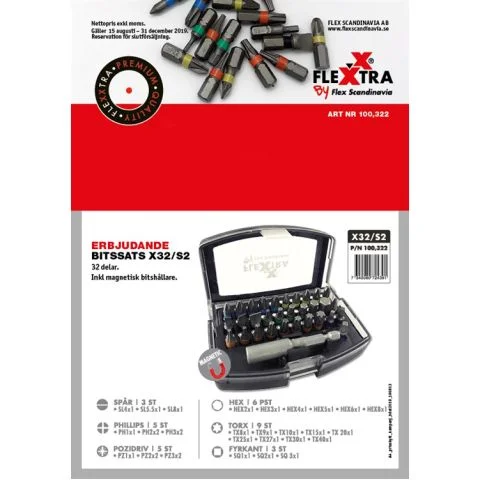 100322 Flexxtra Bitssett 2340245