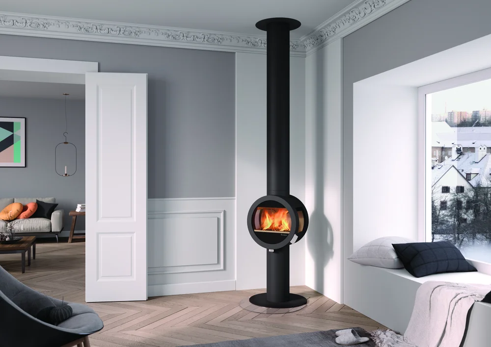 Nordpeis Peisovn Me Pedestal med sideglass v:4803922 Nordpeis Peisovn Me Pedestal med sideglass v:4803922
