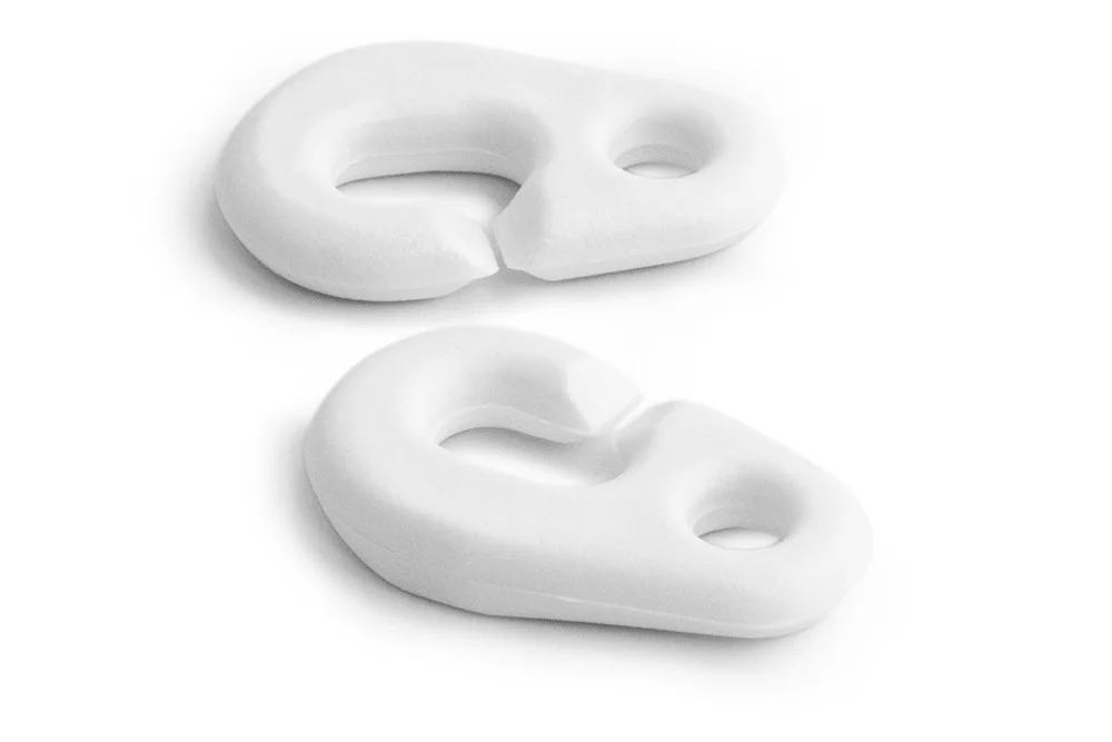Flaggklips hvit plast v:5829467 Flaggklips hvit plast v:5829467