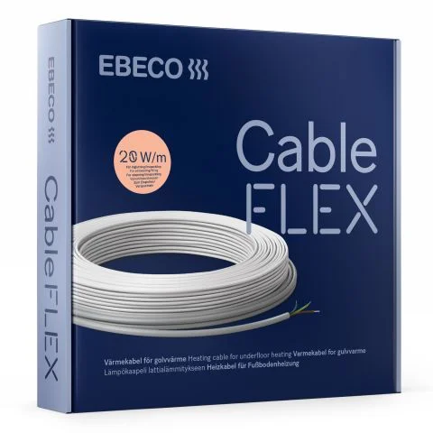 Cableflex 20 Ebeco Gulvvarmekabel 3131117